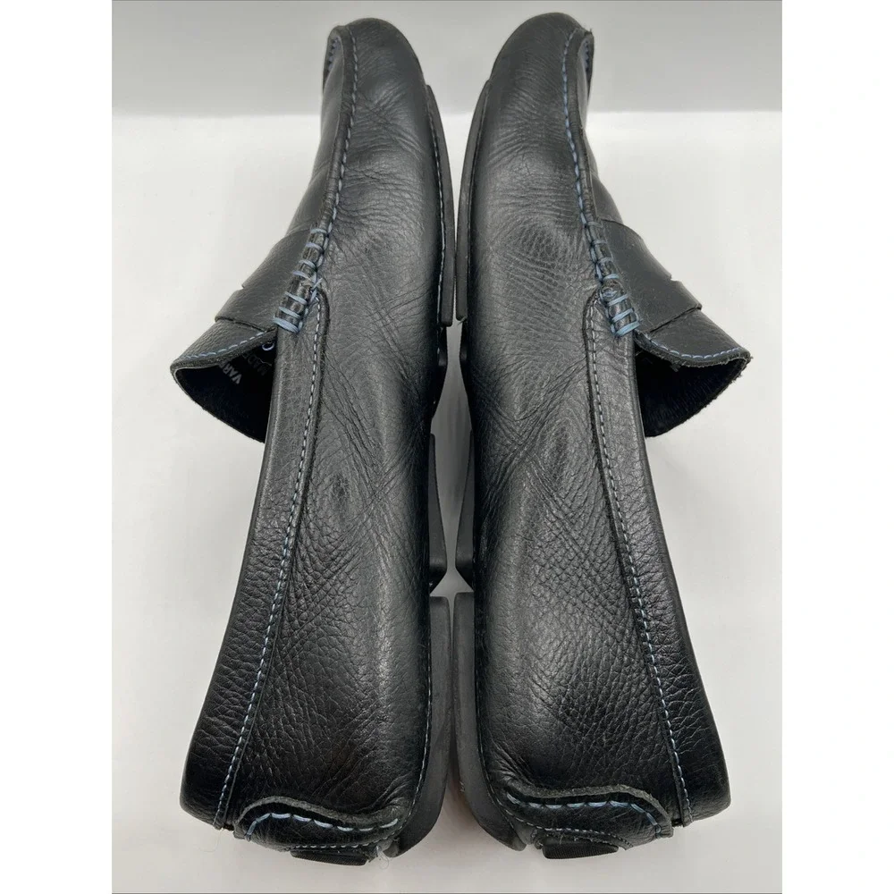 Donald J Pliner Vinco-98 Men's Penny Driving Loafers Shoes Sz11 Leather Blk  MS4